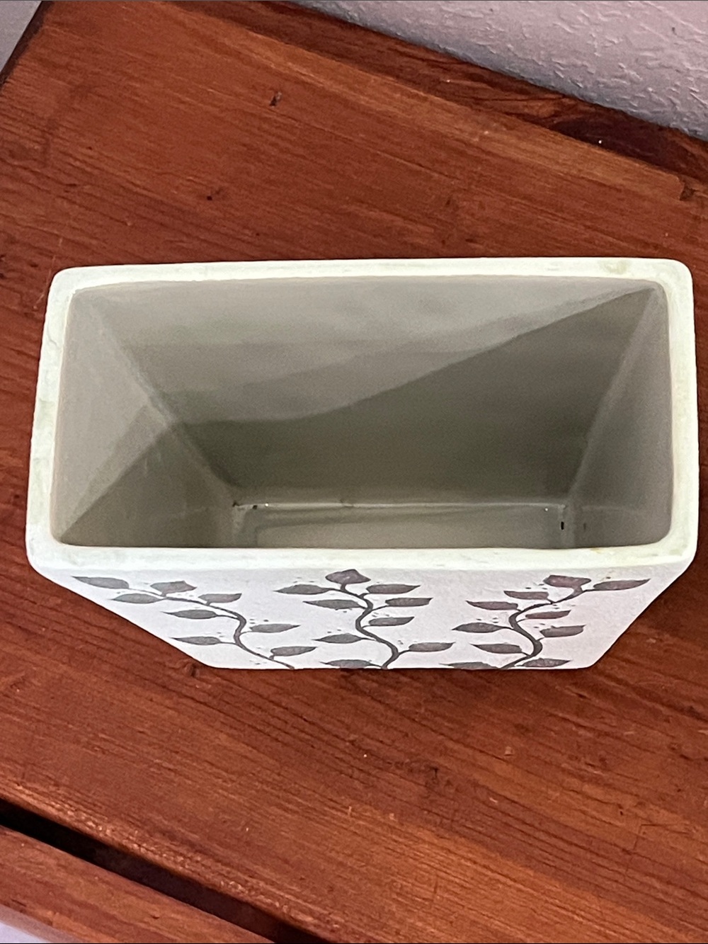 Partylite VTG Meadow Breeze 3pc Set Textured Matte Finish Planter/Candlesticks - Picture 5 of 6